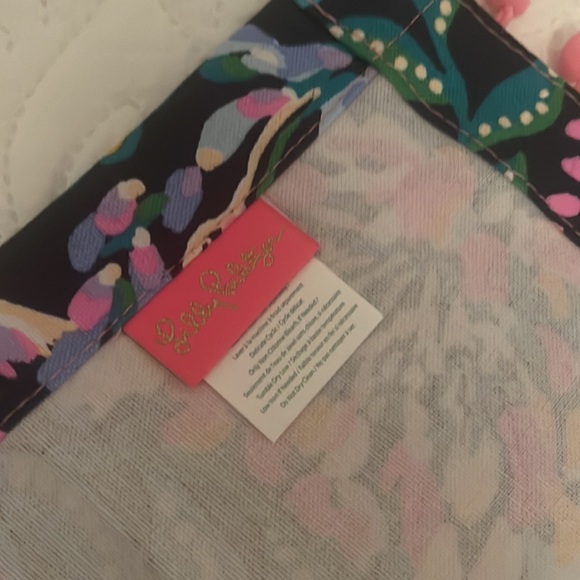 Pochette Organisatrice De Voyage Lilly Pulitzer GWP 2025 - Motif 'Patch Delight' Lumineux - Neuf Avec étiquette